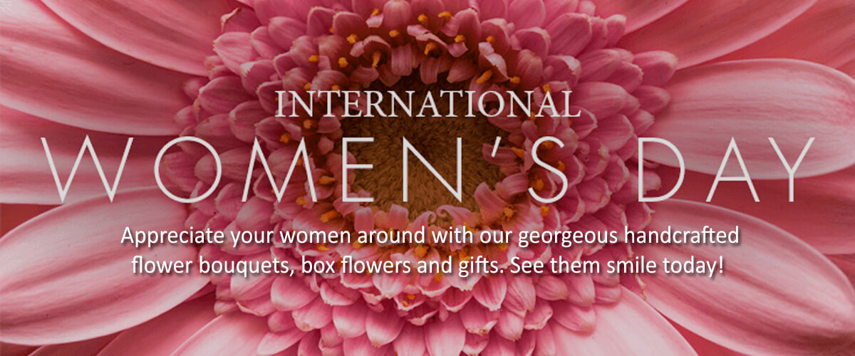 Women's Day Flowers & Gifts