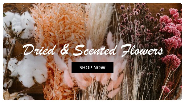 Dried & Scented Soap Flowers