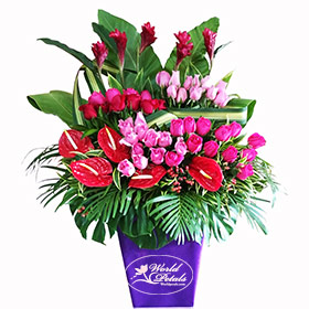 Opening Flower Stand